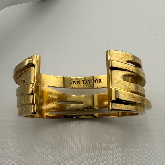 Ann Taylor Gold Tone Cuff Bracelet - Picture 5 of 6